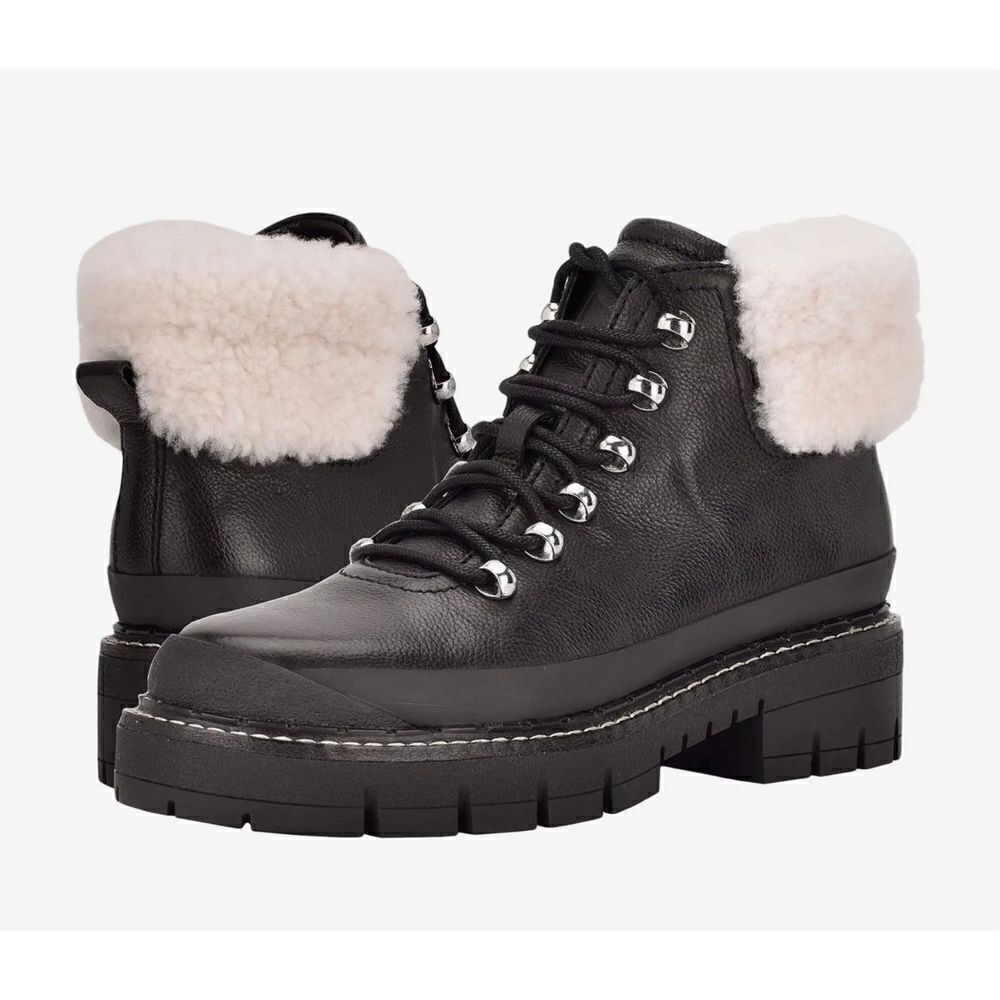 Marc Fisher LTD lace up Cade combat bootie